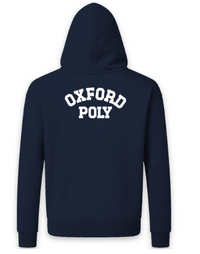 Load image into Gallery viewer, OXFORD POLYTECHNIC ZIPPED HOODIE - EMBROIDERY AND PRINT
