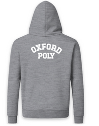 Load image into Gallery viewer, OXFORD POLYTECHNIC ZIPPED HOODIE - EMBROIDERY AND PRINT
