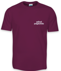 Load image into Gallery viewer, OXFORD POLYTECHNIC SPORTS MEN'S T-SHIRT - EMBROIDERY (FRONT) AND PRINT (BACK)
