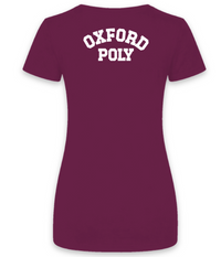 Load image into Gallery viewer, OXFORD POLYTECHNIC SPORTS WOMEN'S T-SHIRT - EMBROIDERY (FRONT) AND PRINT (BACK)

