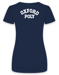 Load image into Gallery viewer, OXFORD POLYTECHNIC SPORTS WOMEN'S T-SHIRT - EMBROIDERY (FRONT) AND PRINT (BACK)
