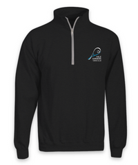 Load image into Gallery viewer, Hale Gardens Lawn Tennis Club - Men's Long Sleeve Performance 1/4 Zip
