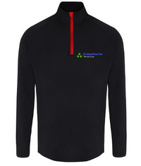 Load image into Gallery viewer, Crowthorne Tennis Club - New Men's Long Sleeve Performance 1/4 Zip
