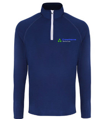 Load image into Gallery viewer, Crowthorne Tennis Club - New Men's Long Sleeve Performance 1/4 Zip
