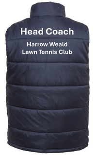 Load image into Gallery viewer, Harrow Weald Lawn Tennis Club - Men's Head Coach Gilet
