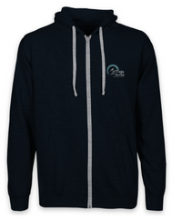 Load image into Gallery viewer, Mojo Run Club Zip Hoodie - White Logo
