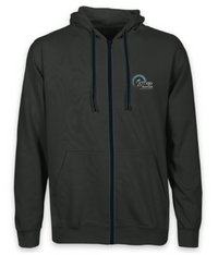 Load image into Gallery viewer, Mojo Run Club Zip Hoodie - White Logo
