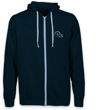 Load image into Gallery viewer, Mojo Run Club Zip Hoodie - White Logo
