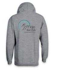 Load image into Gallery viewer, Mojo Run Club Zip Hoodie - Black Logo
