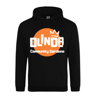 Load image into Gallery viewer, Olinda Community Gardens Black Hoodie
