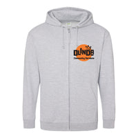 Load image into Gallery viewer, Olinda Community Gardens Grey Full Zip Hoodie
