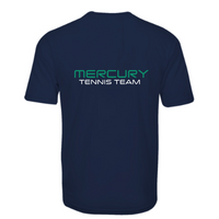 Load image into Gallery viewer, Mercury Tennis - Women’s Classic Team T-Shirt - Navy

