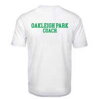 Load image into Gallery viewer, Oakleigh Park Sports Club - Men&#39;s Performance Coach T-Shirt
