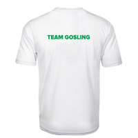 Load image into Gallery viewer, Gosling Tennis Academy - Men&#39;s Performance Team T-Shirt - White
