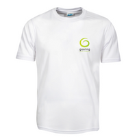Load image into Gallery viewer, Gosling Tennis Academy - Men&#39;s Performance Team T-Shirt - White
