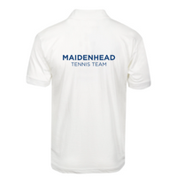 Load image into Gallery viewer, Maidenhead Lawn Tennis Club - Men&#39;s Classic Team Polo - White
