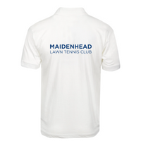 Load image into Gallery viewer, Maidenhead Lawn Tennis Club -Men&#39;s Classic Club Polo - White

