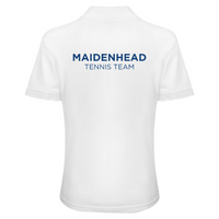 Load image into Gallery viewer, Maidenhead Lawn Tennis Club - Women&#39;s Classic Team Polo - White
