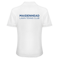 Load image into Gallery viewer, Maidenhead Lawn Tennis Club - Women&#39;s Classic Club Polo - White
