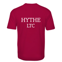 Load image into Gallery viewer, Hythe Lawn Tennis Club - Men&#39;s Performance T-Shirt (Back logo)
