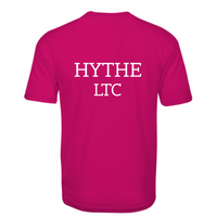 Load image into Gallery viewer, Hythe Lawn Tennis Club - Men&#39;s Performance T-Shirt (Back logo)
