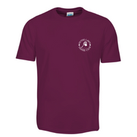 Load image into Gallery viewer, Hythe Lawn Tennis Club - Men&#39;s Performance T-Shirt (Back logo)

