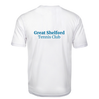 Load image into Gallery viewer, Great Shelford Tennis Club - Men&#39;s Performance T-Shirt
