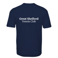 Load image into Gallery viewer, Great Shelford Tennis Club - Men&#39;s Performance T-Shirt

