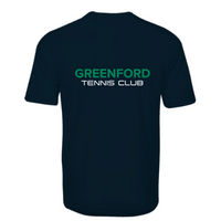 Load image into Gallery viewer, Greenford Tennis Club - Women&#39;s Performance Club T-Shirt

