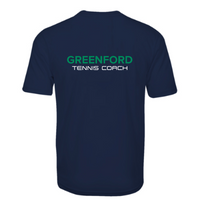 Load image into Gallery viewer, Greenford Tennis Club - Men&#39;s Performance Coach T-Shirt

