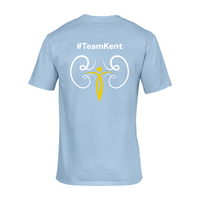 Load image into Gallery viewer, Kent Kidney Patients - Men&#39;s Premium Cotton T-Shirt - Blue
