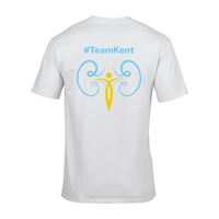 Load image into Gallery viewer, Kent Kidney Patients - Men&#39;s Premium Cotton T-Shirt - White

