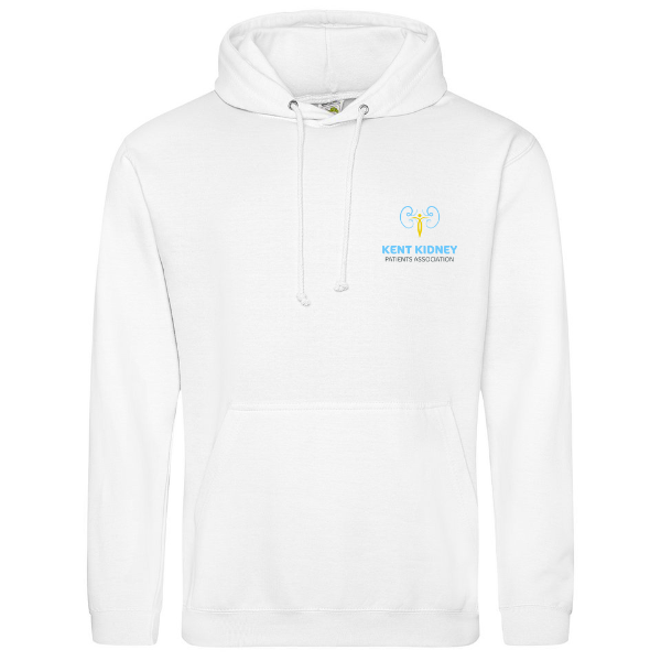 Embroidered Hoodie - White