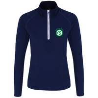 Load image into Gallery viewer, Oakleigh Park Sports Club - Women&#39;s Long Sleeve Performance 1/4 Zip
