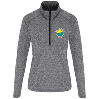 Load image into Gallery viewer, Milford Tennis &amp; Squash Club - Women&#39;s Long Sleeve Performance 1/4 Zip
