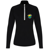 Load image into Gallery viewer, Milford Tennis &amp; Squash Club - Women&#39;s Long Sleeve Performance 1/4 Zip
