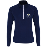 Load image into Gallery viewer, Waterfall Tennis Club - Women&#39;s Long Sleeve Performance 1/4 Zip
