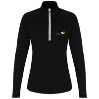 Load image into Gallery viewer, Bramhall Park Lawn Tennis - Women&#39;s Long Sleeve Performance 1/4 Zip
