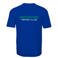 Load image into Gallery viewer, Greenford Tennis Club - Men&#39;s Performance Club T-Shirt

