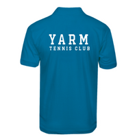 Load image into Gallery viewer, Yarm Tennis Club - Men&#39;s Performance Club Polo
