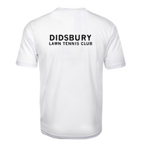 Load image into Gallery viewer, Didsbury Lawn Tennis Club - Men&#39;s Performance Club T-Shirt

