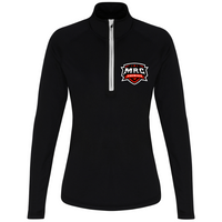 Load image into Gallery viewer, The Marketing Run Club - Women&#39;s Long Sleeve Performance 1/4 Zip
