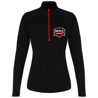 Load image into Gallery viewer, The Marketing Run Club - Women&#39;s Long Sleeve Performance 1/4 Zip
