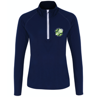 Load image into Gallery viewer, Avenue Lawn Tennis Club - Women&#39;s Long Sleeve Performance 1/4 Zip
