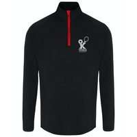 Load image into Gallery viewer, Ollie Kirk Tennis Academy - Men&#39;s Long Sleeve Performance 1/4 Zip
