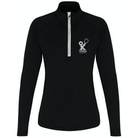 Load image into Gallery viewer, Ollie Kirk Tennis Academy - Women&#39;s Long Sleeve Performance 1/4 Zip
