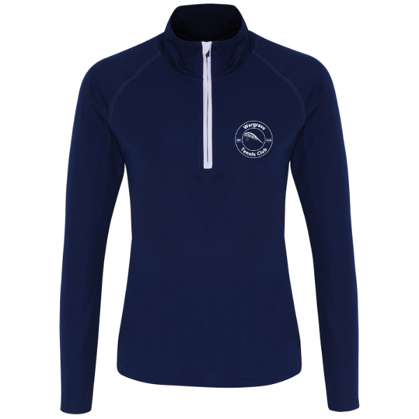 Wargrave Lawn Tennis Club - Women's Long Sleeve Performance 1/4 Zip