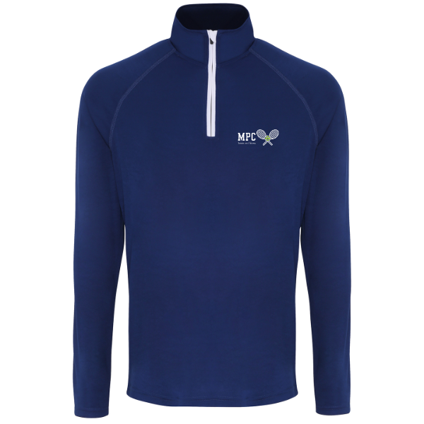 MPC Tennis & Fitness- Men's Long Sleeve Performance 1/4 Zip