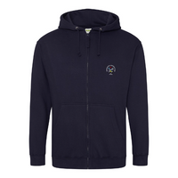 Load image into Gallery viewer, Broughton and District - Unisex Zip Hoodie
