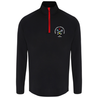 Load image into Gallery viewer, Broughton and District - Men&#39;s Long Sleeve Performance ¼ zip
